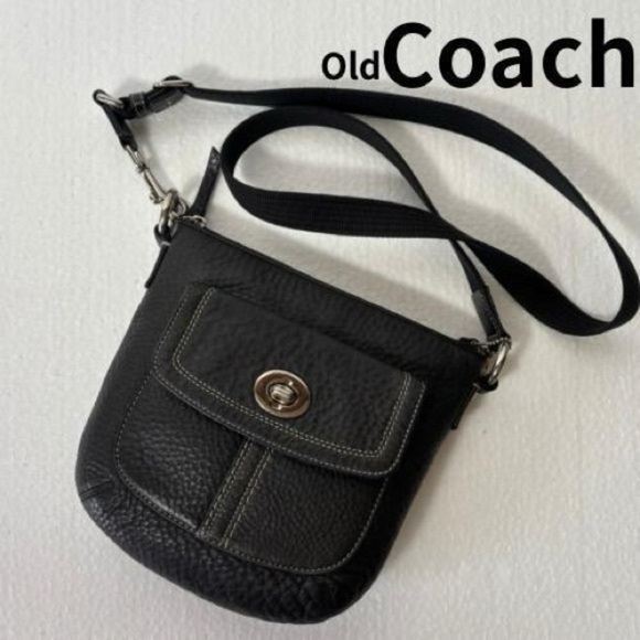 Coach pebble Leather Crossbody Bag - Picture 1 of 8